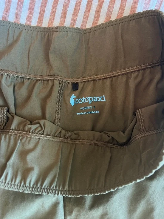 cotopaxi Olive Green Shorts - Picture 3 of 5
